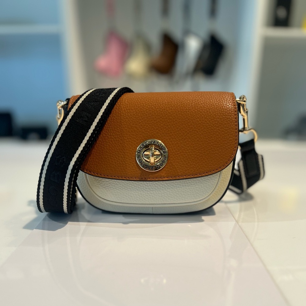 NWT Marc Jacobs small turn lock saddle bag (only one!)